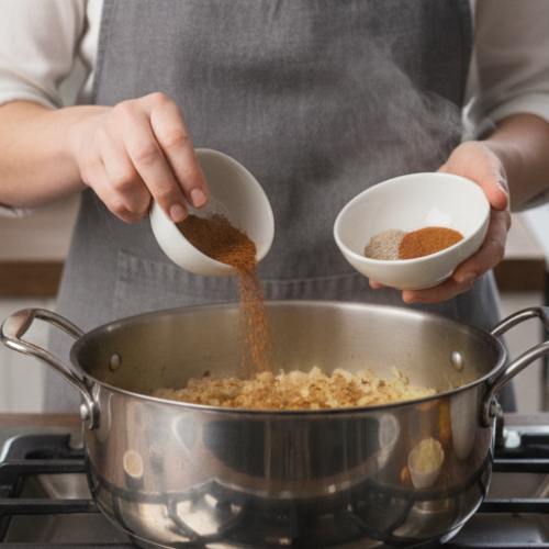 Step 3: Mix in the Spices