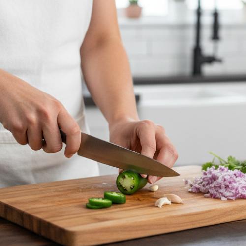 Step 3: Process Your Peppers and Garlic Step 3: Process Your Peppers and Garlic