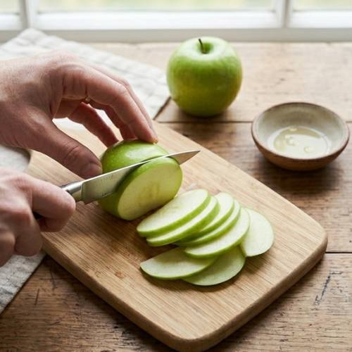 Step 3: Slice the Apples