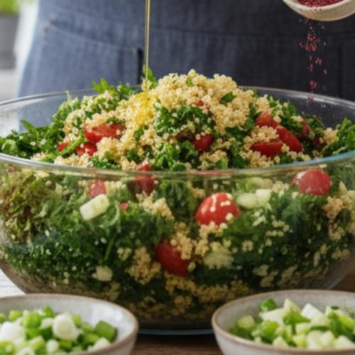 Step 4: Dress the Salad