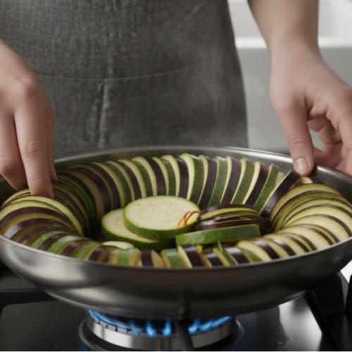 Step 4: Layer the Vegetables