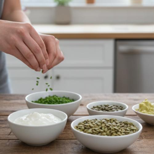 Step 4: Prepare Toppings Step 4: Prepare Toppings