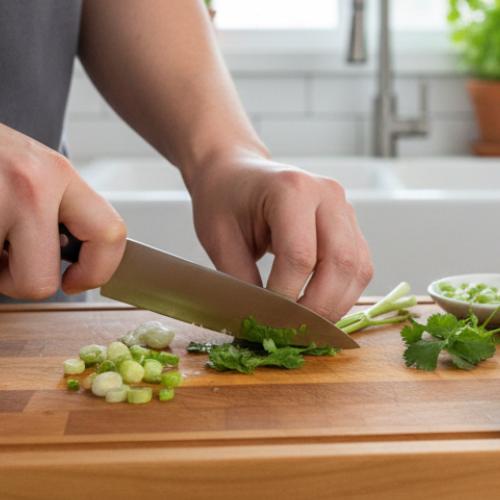 Step 5: Chop Fresh Veggies