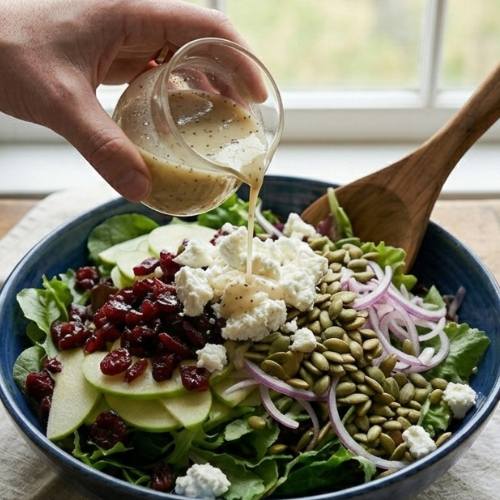 Step 5: Dress the Salad