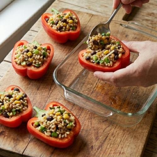 Step 5: Stuff the Peppers