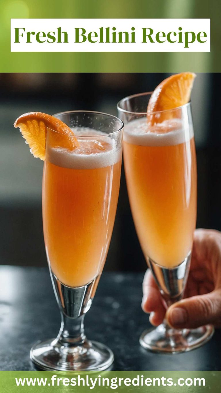 Fresh Bellini Recipe
