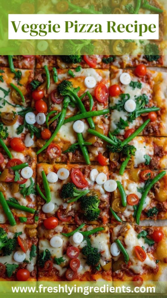 Veggie Pizza Recipe