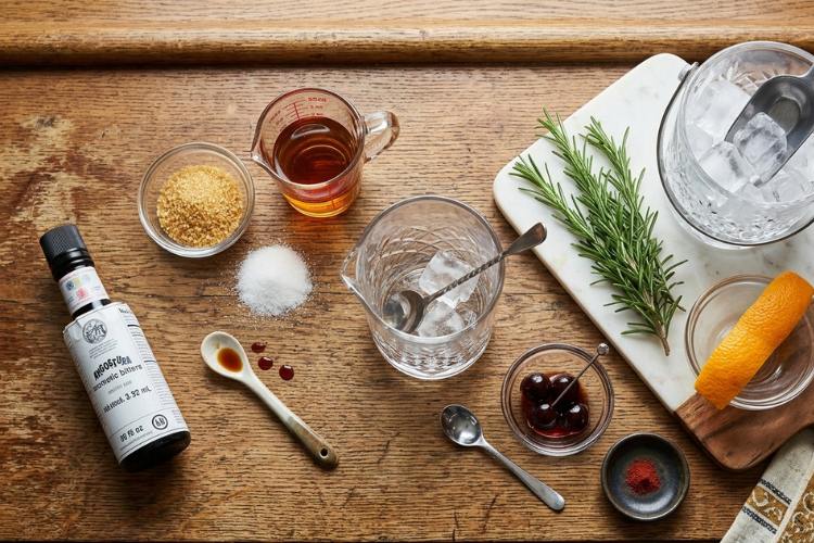 Ingredients You'll Need To Make This Cinnamon Maple Whiskey Sour