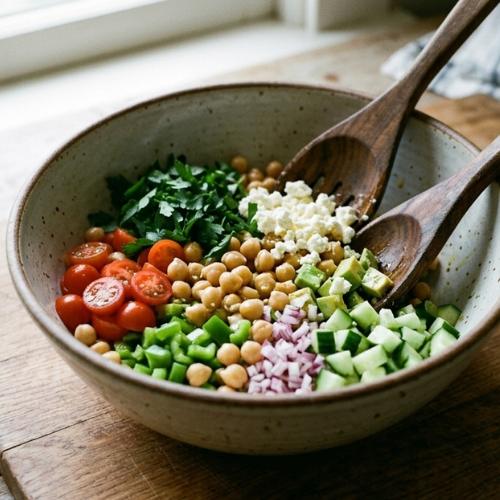 Step 2: Mix the Salad Step 2: Mix the Salad