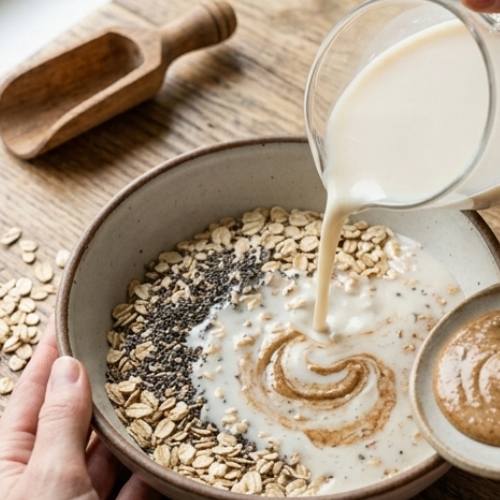 Step 2: Stir in the Wet Ingredients Step 2: Stir in the Wet Ingredients