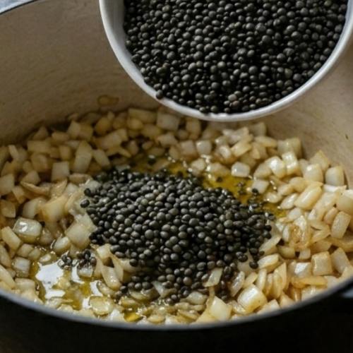 Step 3: Add Lentils