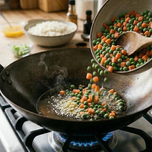 Step 3: Cooking the Veggies Step 3: Cooking the Veggies