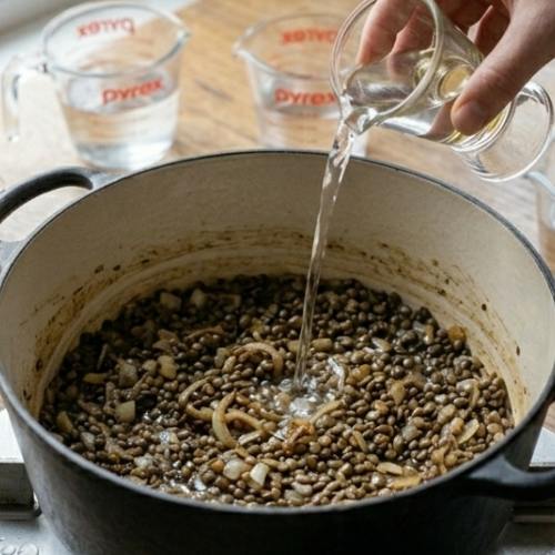 Step 4: Introduce the Water