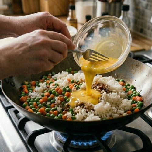 Step 5: Adding Eggs Step 5: Adding Eggs