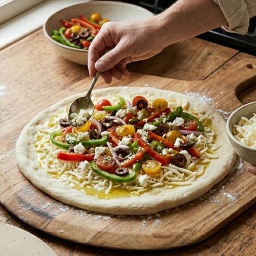 Step 5: Assemble the Pizza