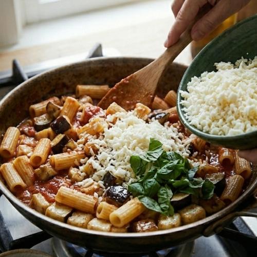Step 6: Add Cheese and Herbs