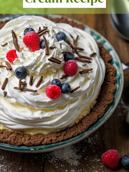The Best Whipped Cream Recipe