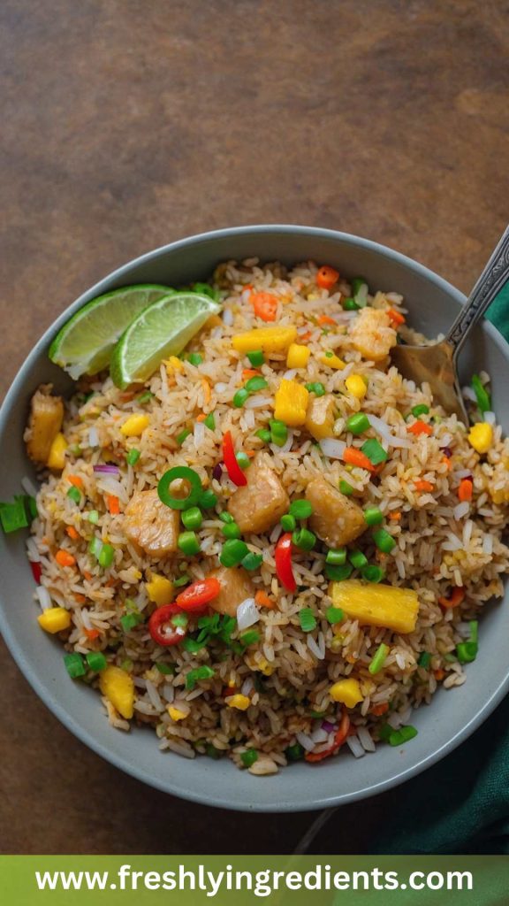 How to make Thai Pineapple Fried Rice
