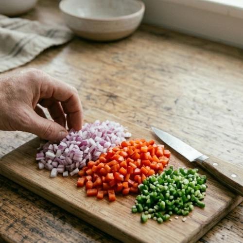 Step 2: Chop the Veggies