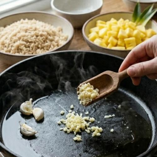 Step 4: Stir-fry the Aromatics Step 4: Stir-fry the Aromatics