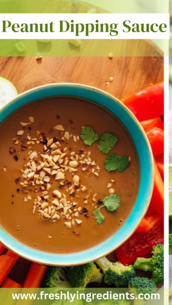 Peanut Dipping Sauce Peanut Dipping Sauce