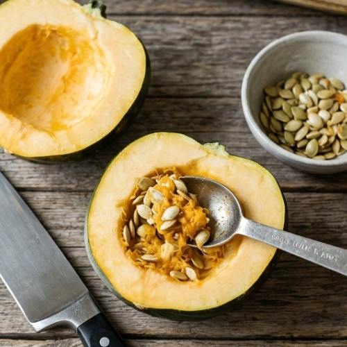 Step 2: Prepare the Squash Step 2: Prepare the Squash