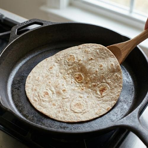 Step 3: Heat the Tortilla Step 3: Heat the Tortilla