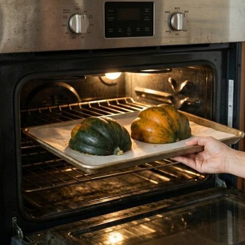 Step 3: Roast the Squash Step 3: Roast the Squash