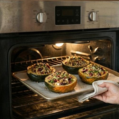 Step 8: Return to the Oven Step 8: Return to the Oven