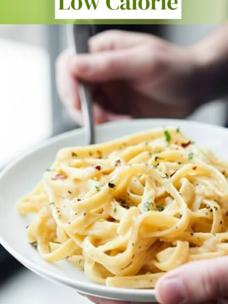 Alfredo Sauce Recipe Low Calorie