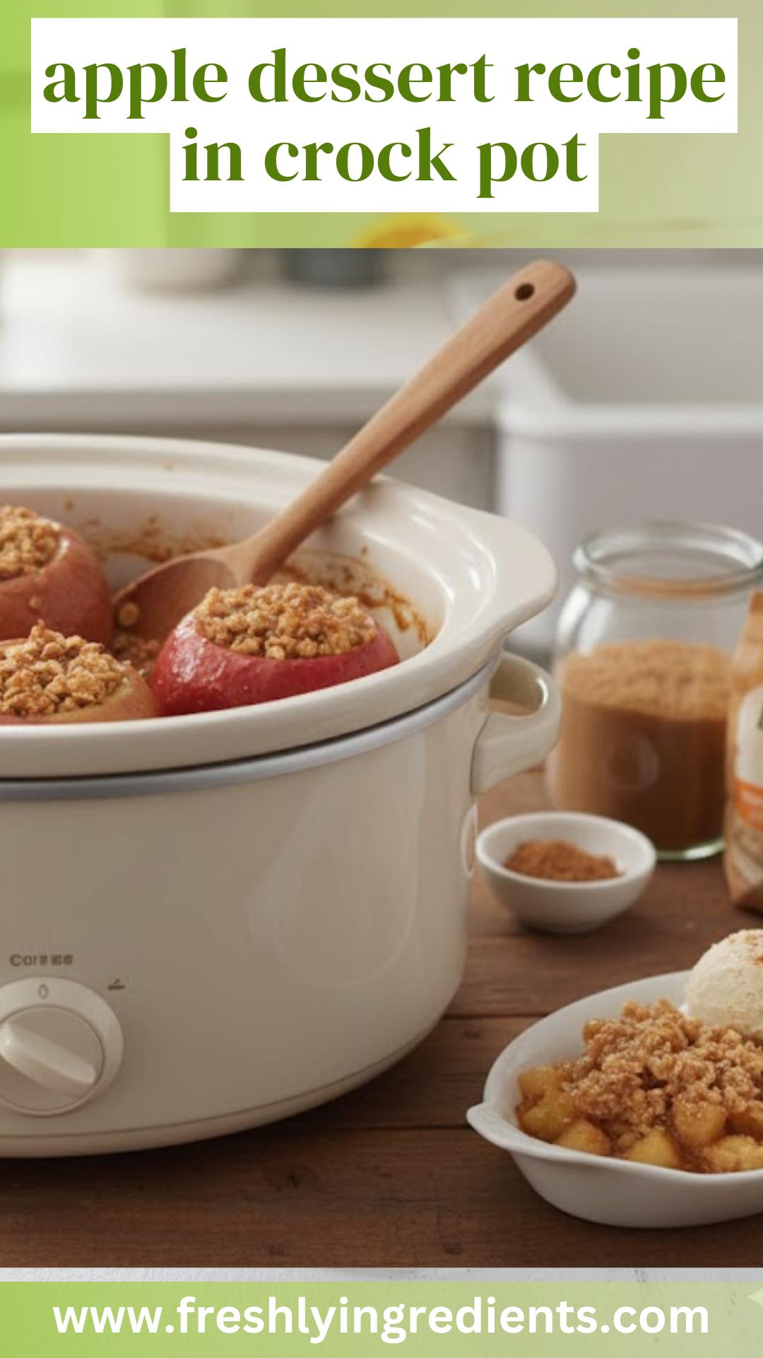 Apple Dessert Recipe In Crock Pot