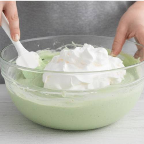 Step 2: Fold in the Whipped Topping Step 2: Fold in the Whipped Topping