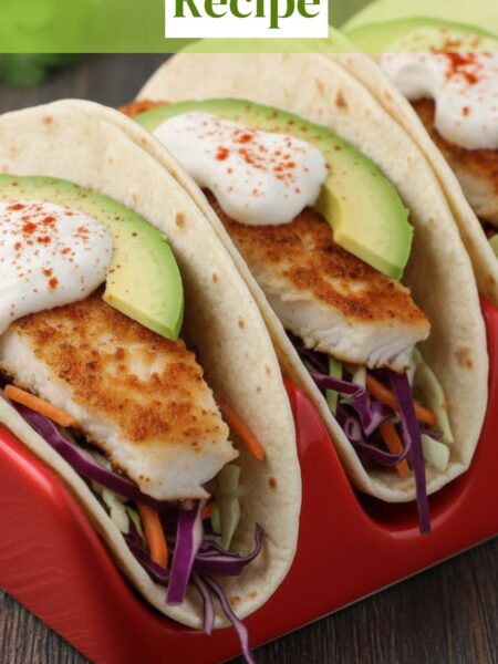 Baked Fish Taco Recipe