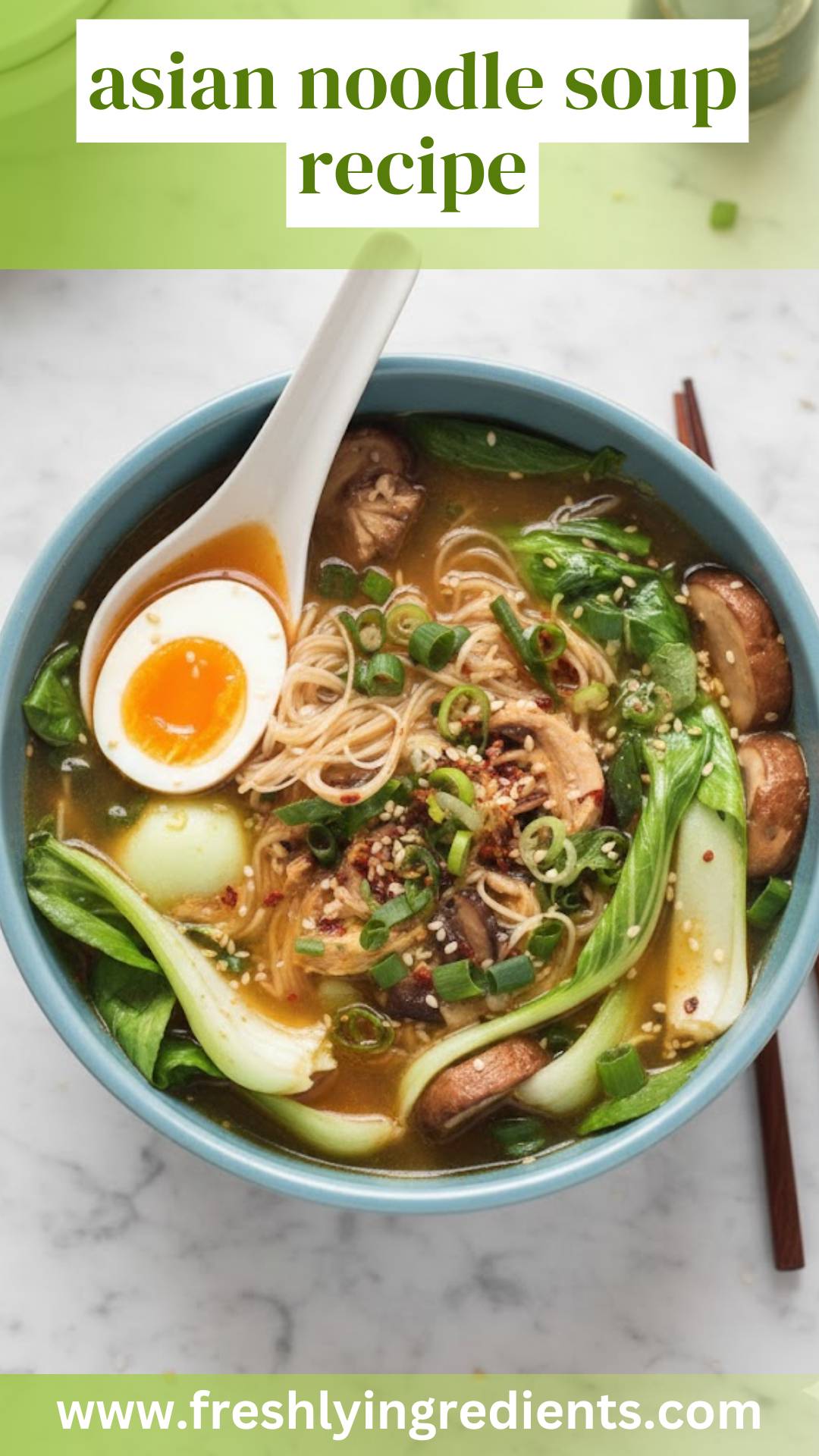 Asian Noodle Soup Recipe