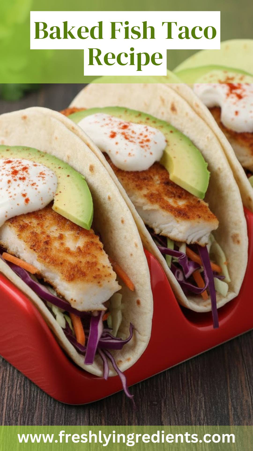 Baked Fish Taco Recipe