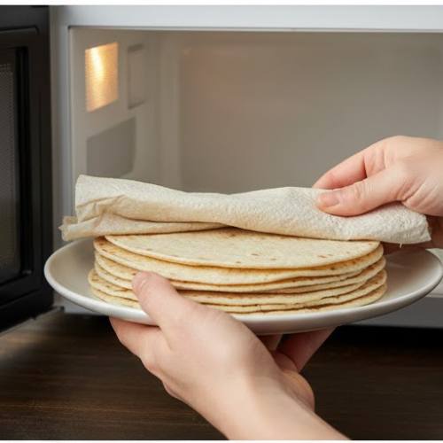 Step 7: Warm Up Those Tortillas