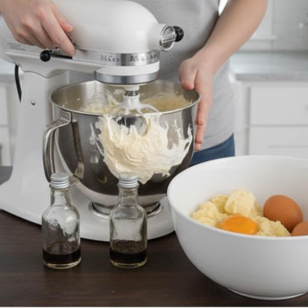 Step 3: Cream the Butter and Sugar Step 3: Cream the Butter and Sugar