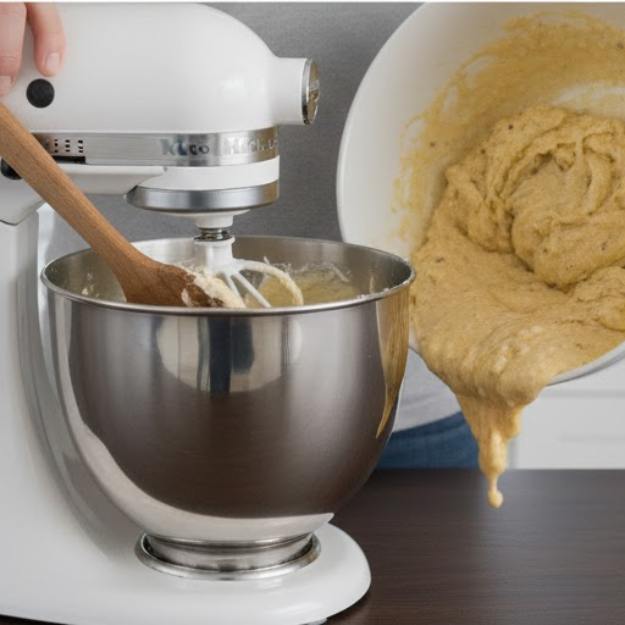 Step 4: Combine Wet and Dry Ingredients Step 4: Combine Wet and Dry Ingredients