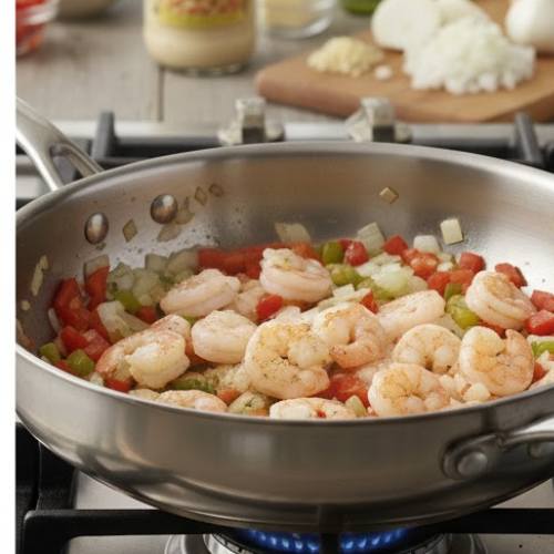 Step 3: Stir in the Mushrooms and Garlic