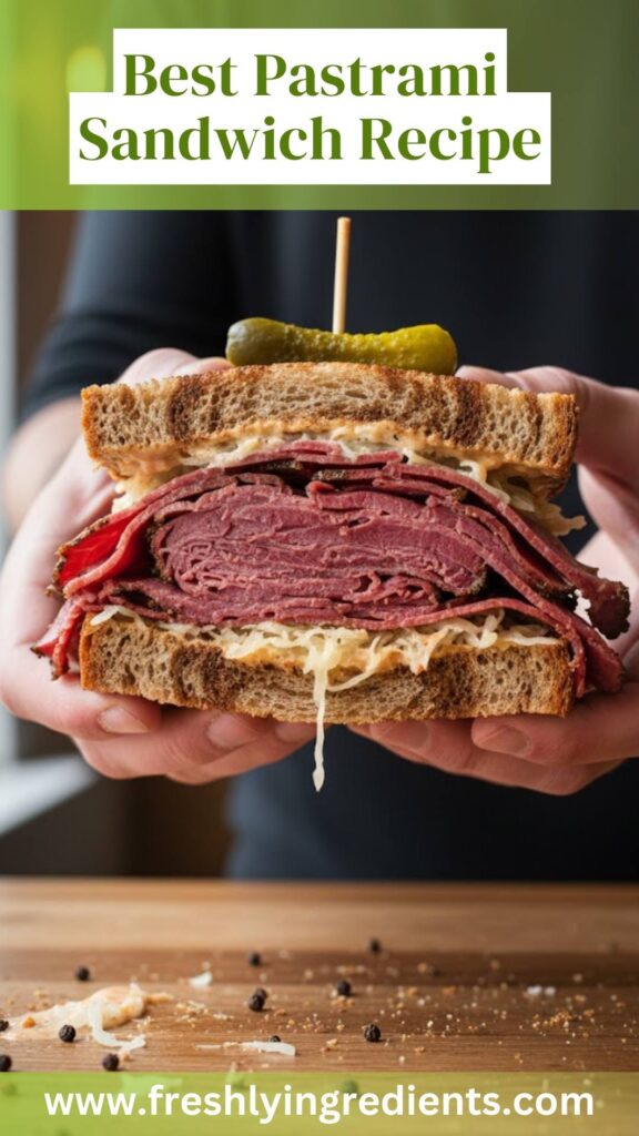 Best Pastrami Sandwich Recipe