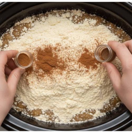 Step 5: Add the Cinnamon and Vanilla Step 5: Add the Cinnamon and Vanilla