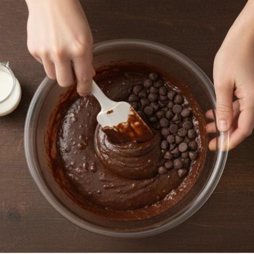 Step 5: Fold in Chocolate Chips