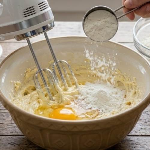 Step 4: Incorporate Dry Ingredients Step 4: Incorporate Dry Ingredients