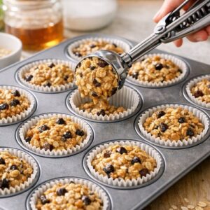 Baked Oat Bites Recipe step 4