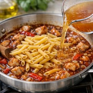BBQ Chicken Pasta Recipe 17 Bbq Chicken Pasta Recipe step 5