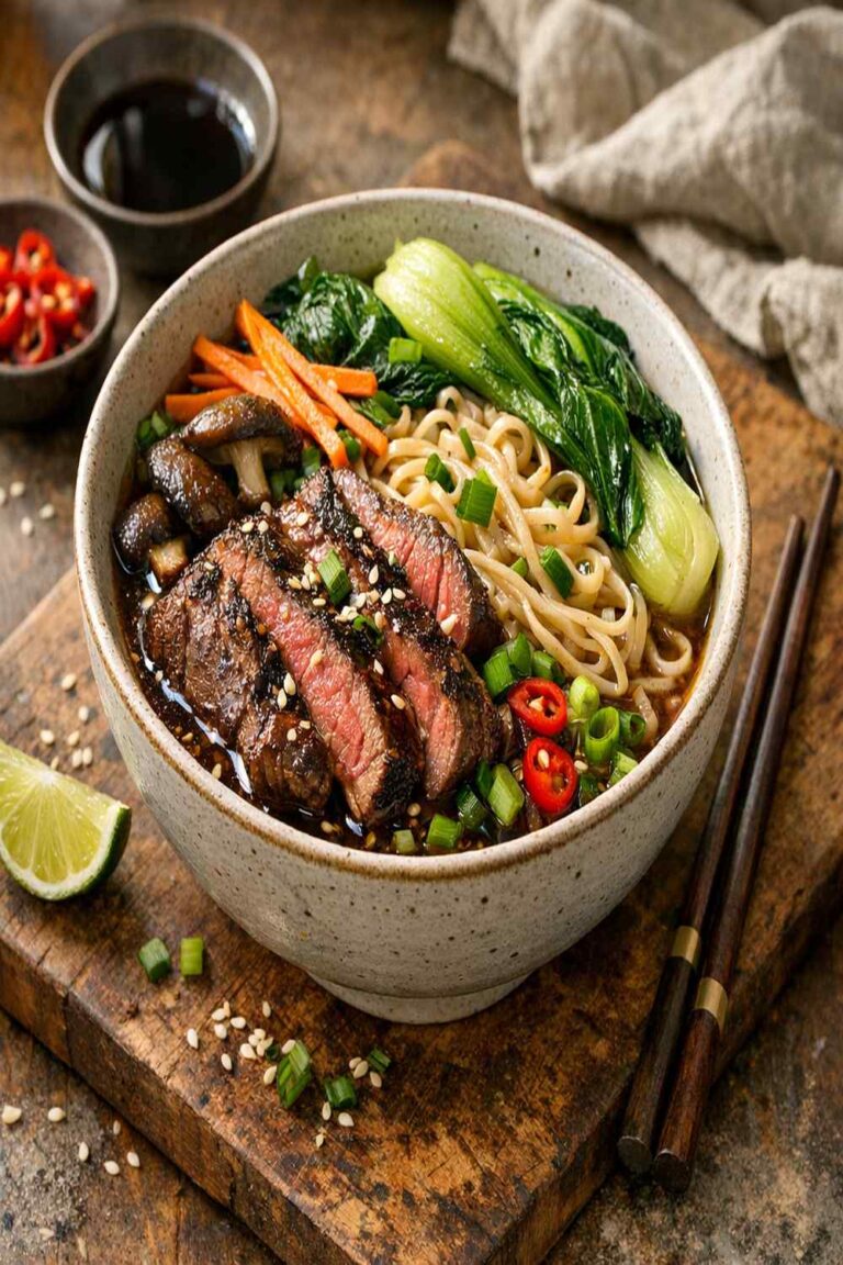 Beef Steak Noodle Recipe