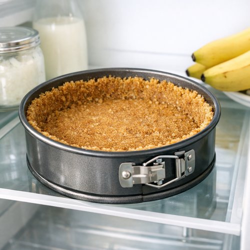 Banoffee Pie Recipe 4 Step 2: Chill the Base (30 minutes, hands-off time)