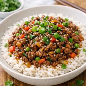 Budget Ground Beef Stir Fry Recipe step 5
