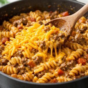 Burger Pasta Recipe Meal Prep step 8