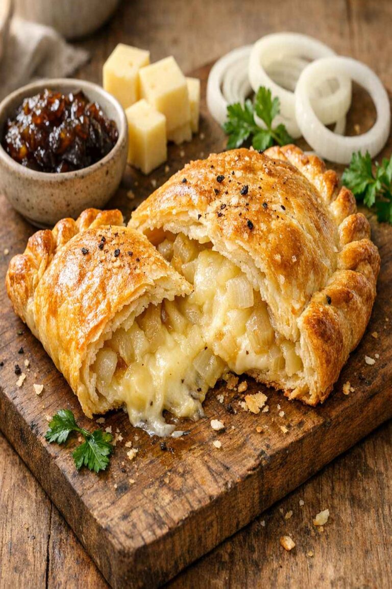 Cheese And Onion Pasty Recipe